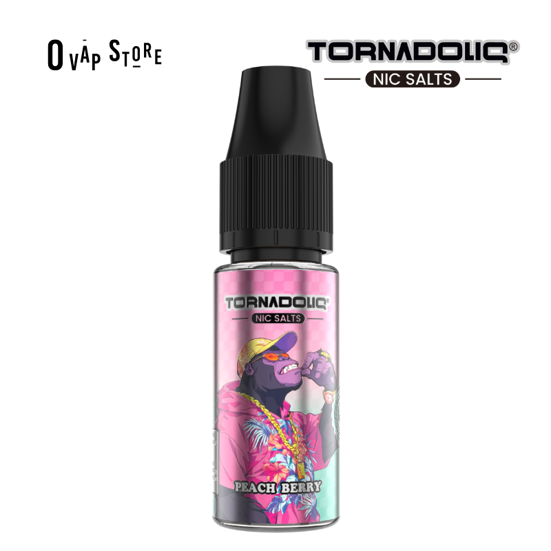E-liquide Peach Berry 10ml - Tornadoliq RandM