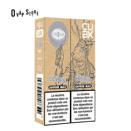 Recharge Elixir CUB-X (Pod+Reservoir) - Curieux & X-Bar