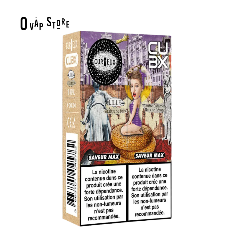 Recharge Lille CUB-X (Pod+Reservoir) - Curieux & X-Bar