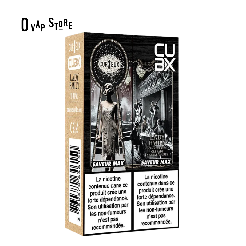 Recharge Lady Emily CUB-X (Pod+Reservoir) - Curieux & X-Bar