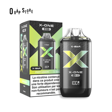 Kit Fizzy Lemon X-One Pro (Puff Rechargeable) - X-Bar