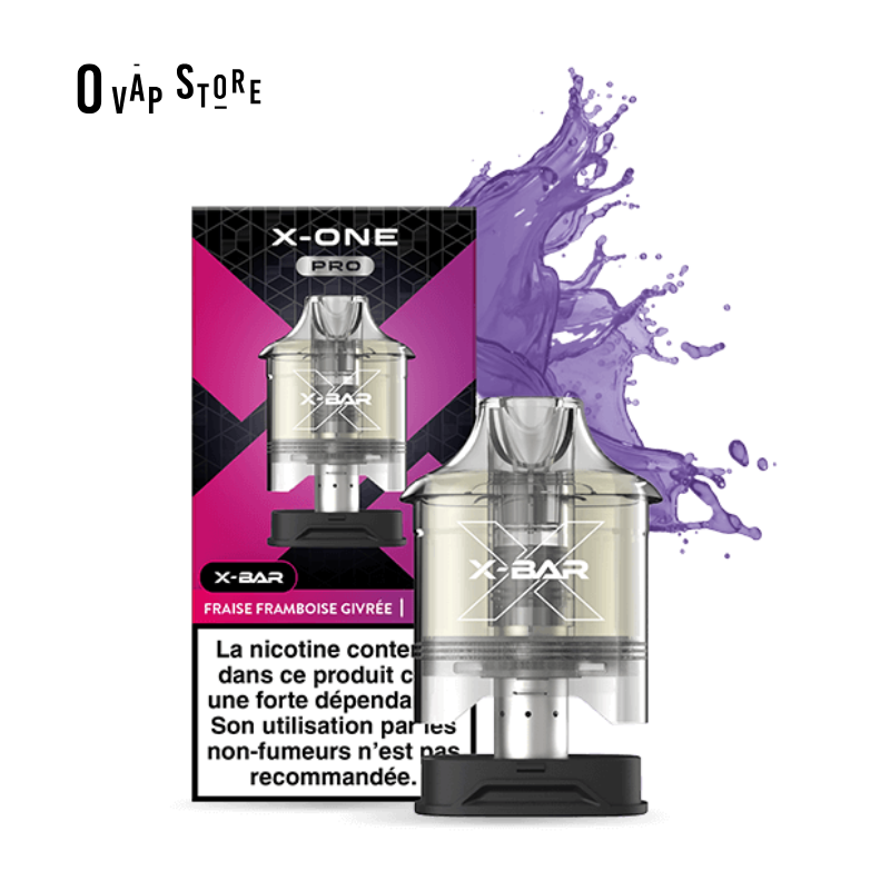 Pod Fraise Framboise Givrée X-One Pro - X-Bar