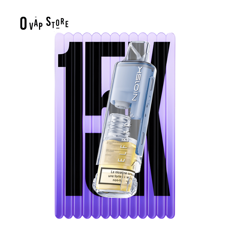 Pod Myrtille Framboise Acidulées NIO15K - ElfBar Serie K