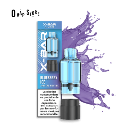 Pod Blueberry Ice X-Line 15K - X-Bar