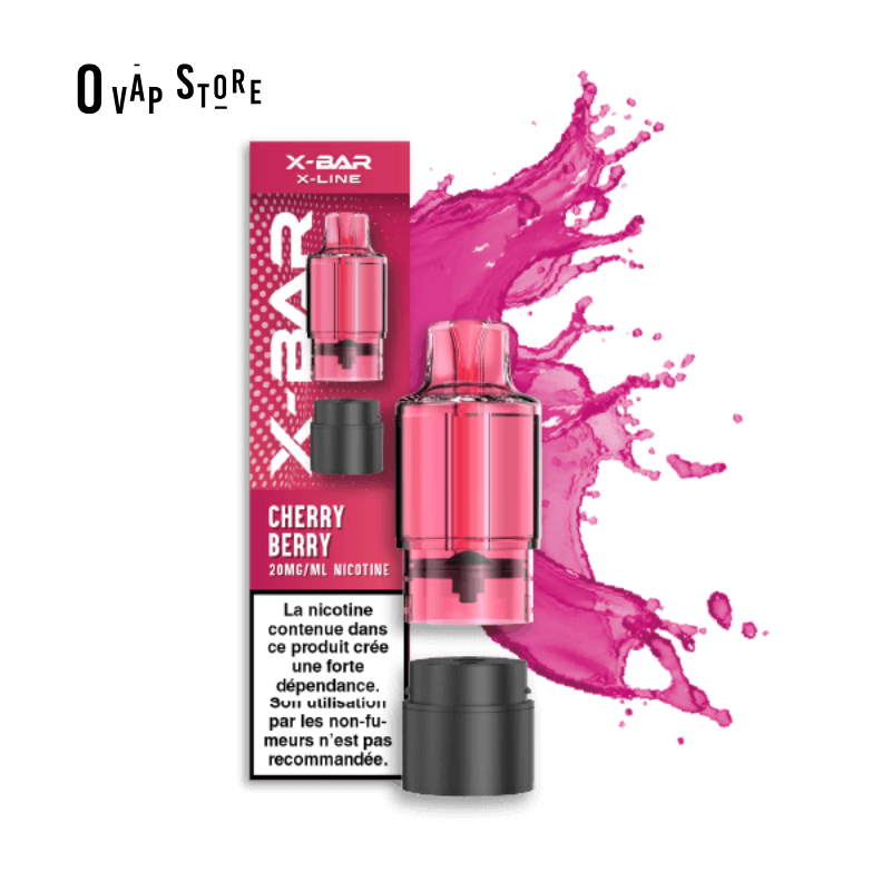 Pod Cherry Berry X-Line 15K - X-Bar