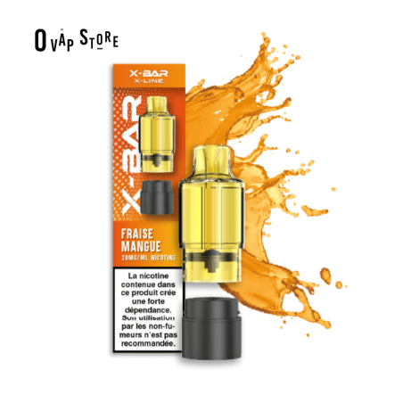 Pod Fraise Mangue X-Line 15K - X-Bar