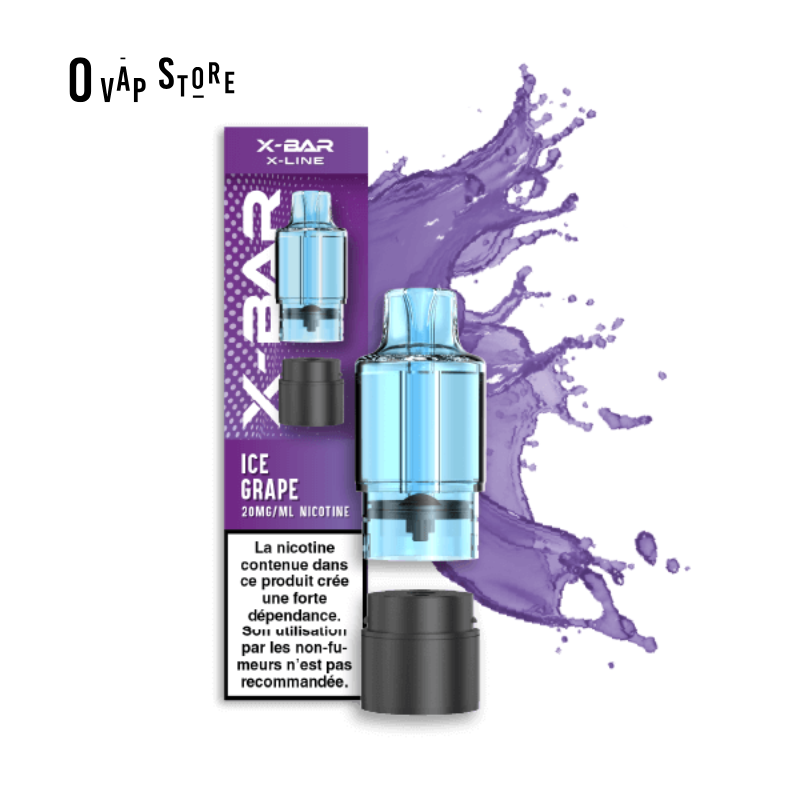 Pod Ice Grape X-Line 15K - X-Bar