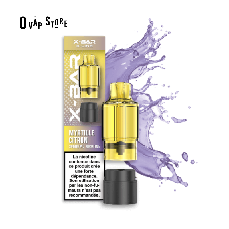 Pod Myrtille Citron X-Line 15K - X-Bar