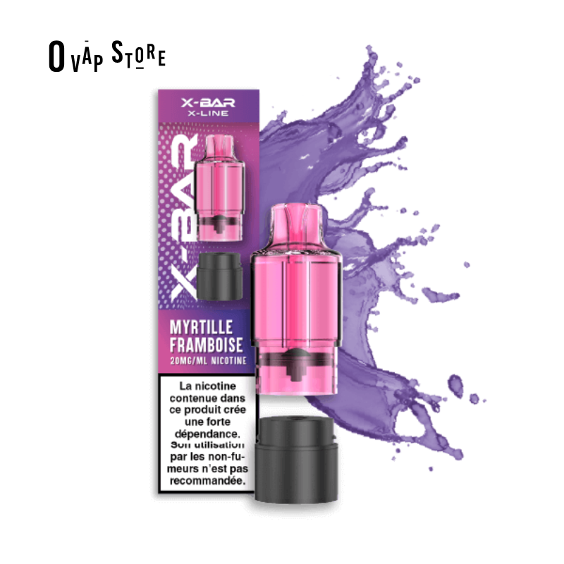 Pod Myrtille Framboise X-Line 15K - X-Bar