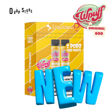Pods Passion Citronnée x2 Wpuff 600 Original - Liquideo