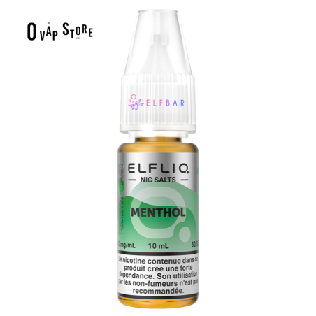 E-liquide Menthol 10ml - ELFLIQ Elfbar