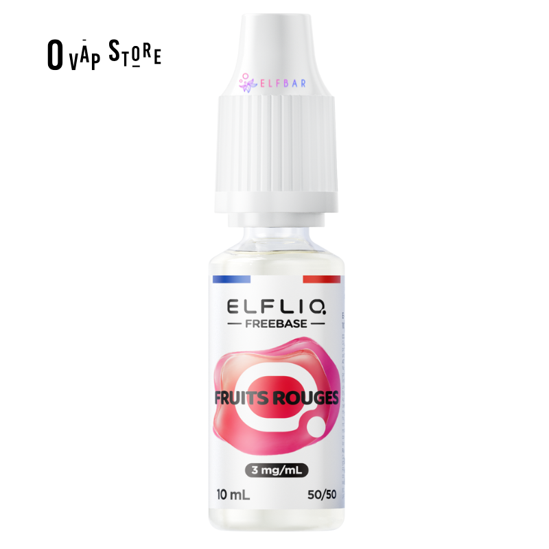 E-liquide Fruits Rouges 10ml Freebase - ELFLIQ Elfbar