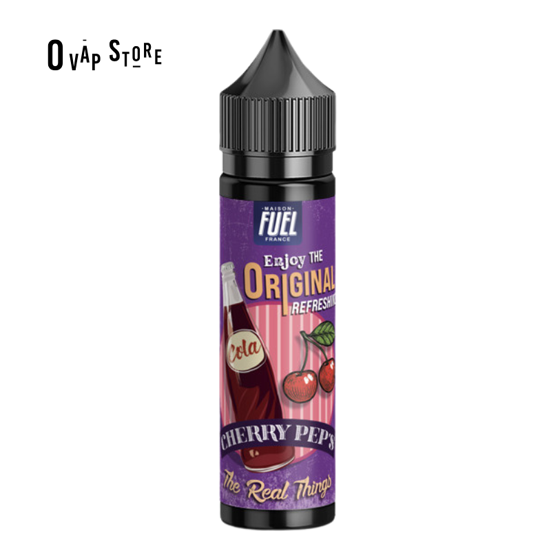 E-liquide Cherry Pep's 50ml - Maison Fuel