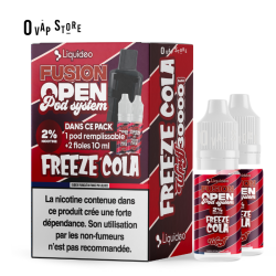 Pack Freeze Cola 30K - Wpuff Fusion Open Pod System Liquideo