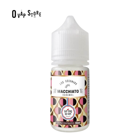 Concentré Macchiato Caramel 30ml - Le Coq Qui Vape