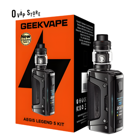 Kit Aegis Legend 5 (Carbon Black) - Geekvape