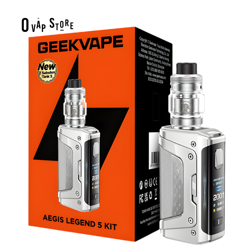 Kit Aegis Legend 5 (Frost Silver) - Geekvape