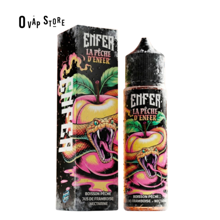 E-liquide La Pêche D'Enfer 50ml - Enfer