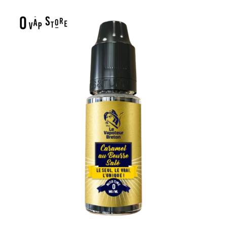 E-liquide Caramel au beurre salé 10ml - Le Vapoteur Breton