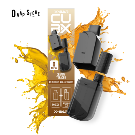 Recharge Creamy Tobacco CUB-X (Pod+Reservoir) - X-Bar