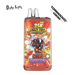 Puff Rechargeable Cola Dragon - Crazy Puff / Tornadoliq 35K