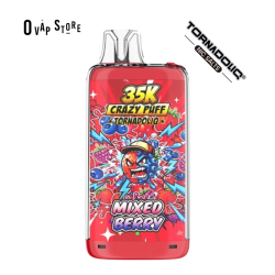 Puff Rechargeable Mixed Berry - Crazy Puff / Tornadoliq 35K