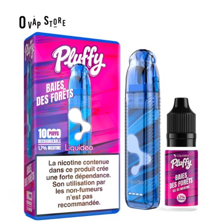 Puff Rechargeable Baies des Forets - Pluffy Liquideo