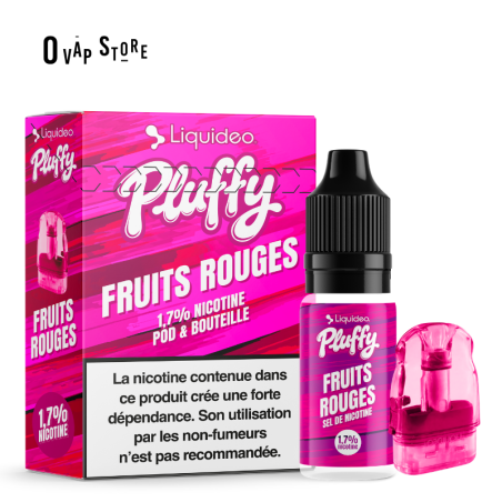 Pod Fruits Rouges 10K - Pluffy Liquideo