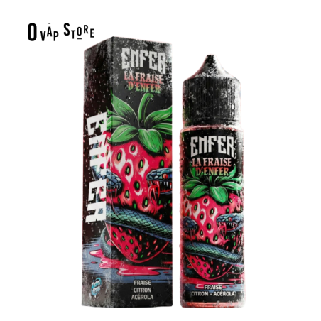 E-liquide La Fraise D'Enfer 50ml - Enfer