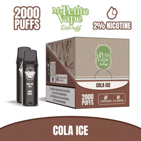 Pods Cola Ice 2ml x2 - Repuff Ma Petite Vape Rechargeable