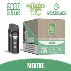 Pods Menthe 2ml x2 - Repuff Ma Petite Vape Rechargeable