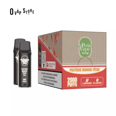 Pods Pastèque Mangue Pêche x2 V2 - RePuff / Ma Petite Vape