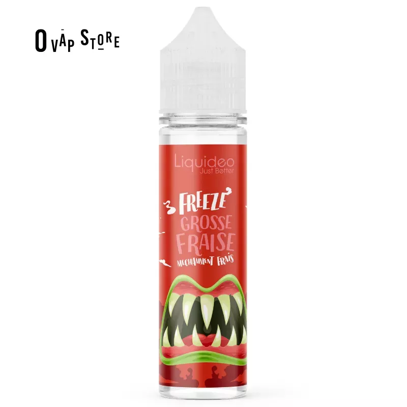 E-liquide Freeze Grosse Fraise 50ml - Liquideo
