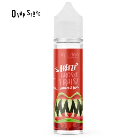E-liquide Freeze Grosse Fraise 50ml - Liquideo