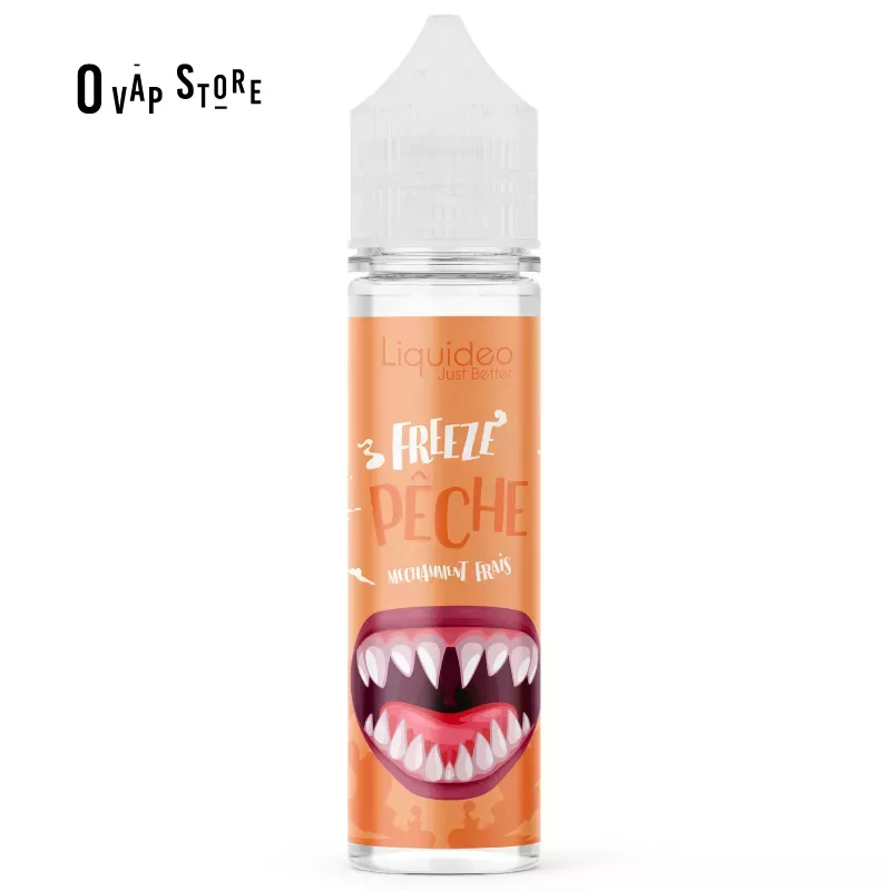 E-liquide Freeze Pêche 50ml - Liquideo