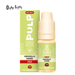 E-liquide Groseille Dorée Fizz 10ml - Le Pod Liquide Pulp