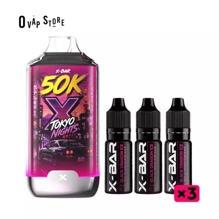 Puff Rechargeable Tokyo Night - 50K Ice City X-Bar