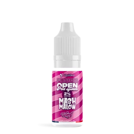 E-liquide Mashmalow 10ml - Wpuff Fusion Open Pod System Liquideo