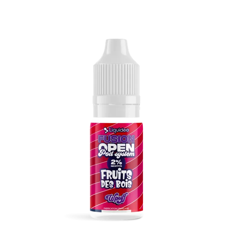 E-liquide Fruits des Bois 10ml - Wpuff Fusion Open Pod System Liquideo