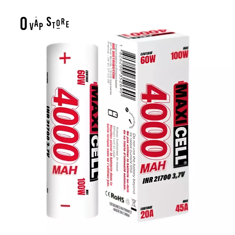 Accu 21700 4000mah 45A - Maxi Cell