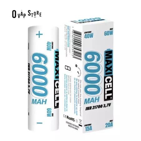 Accu 21700 6000mah 20A - Maxi Cell