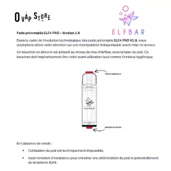 Pod Fruit du Dragon Ice 2ml x2 ELFA Pro - Elfbar