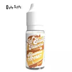 E-liquide Ananas Coconut 10ml - Liquideo Wsalt Flavors