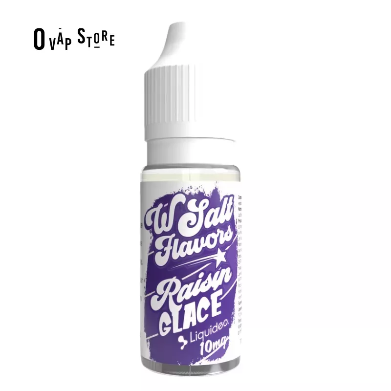 E-liquide Raisin Glacé 10ml - Liquideo Wsalt Flavors