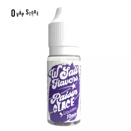 E-liquide Raisin Glacé 10ml - Liquideo Wsalt Flavors