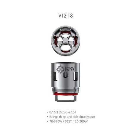 Pack Resistance TFV12 T8 - Smoktech