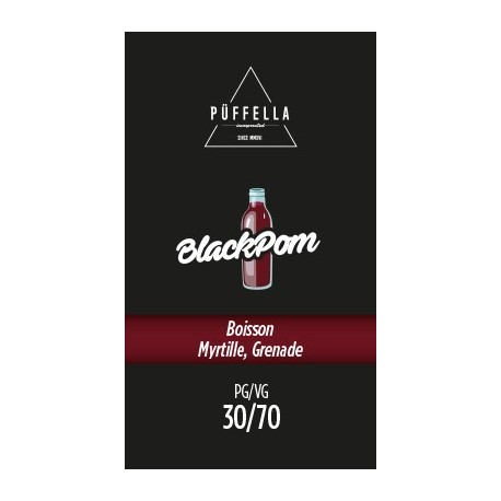 E-liquide Blackpom - Puffella
