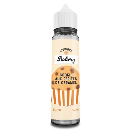 E-liquide Cookie Caramel 50ml - Bakery Liquideo