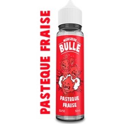 E-liquide Pastèque Fraise Mr Bulle 50ml - Liquideo