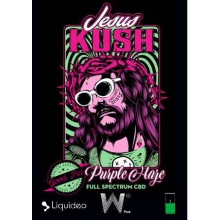 E-liquide Jesus Kush CBD 10ml - The Holy Holy Liquideo